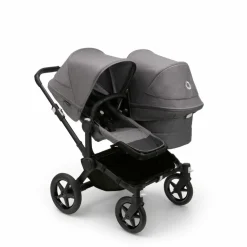 Bugaboo Donkey 5 Duo Uitbreidingsset Compleet Grey Melange