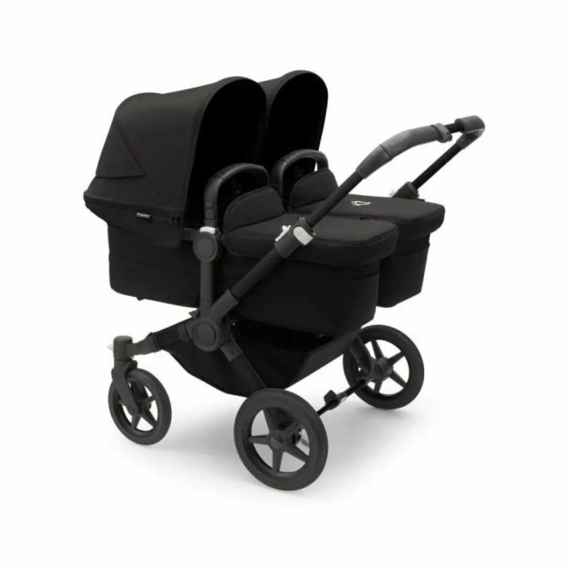 Bugaboo Donkey 5 Tweeling Kinderwagen 3 In 1 Black Midnight Black