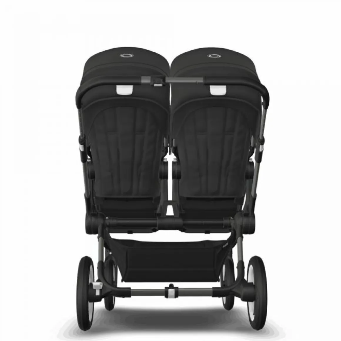 Bugaboo Donkey 5 Tweeling Kinderwagen 3 In 1 Black Midnight Black
