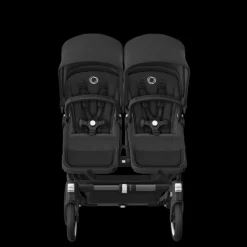 Bugaboo Donkey 5 Tweeling Kinderwagen 3 In 1 Graphite Midnight Black Met Twee Cybex Cloud T Groep 0 Autostoelen + Isofix Base