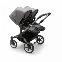 Bugaboo Donkey 5 Tweeling Kinderwagen 3 In 1 Graphite Grey Melange Met Twee Cybex Cloud T Groep 0 Autostoelen