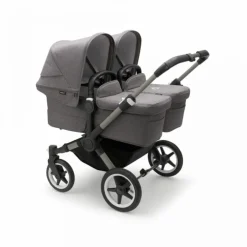 Bugaboo Donkey 5 Tweeling Kinderwagen 3 In 1 Graphite Grey Melange