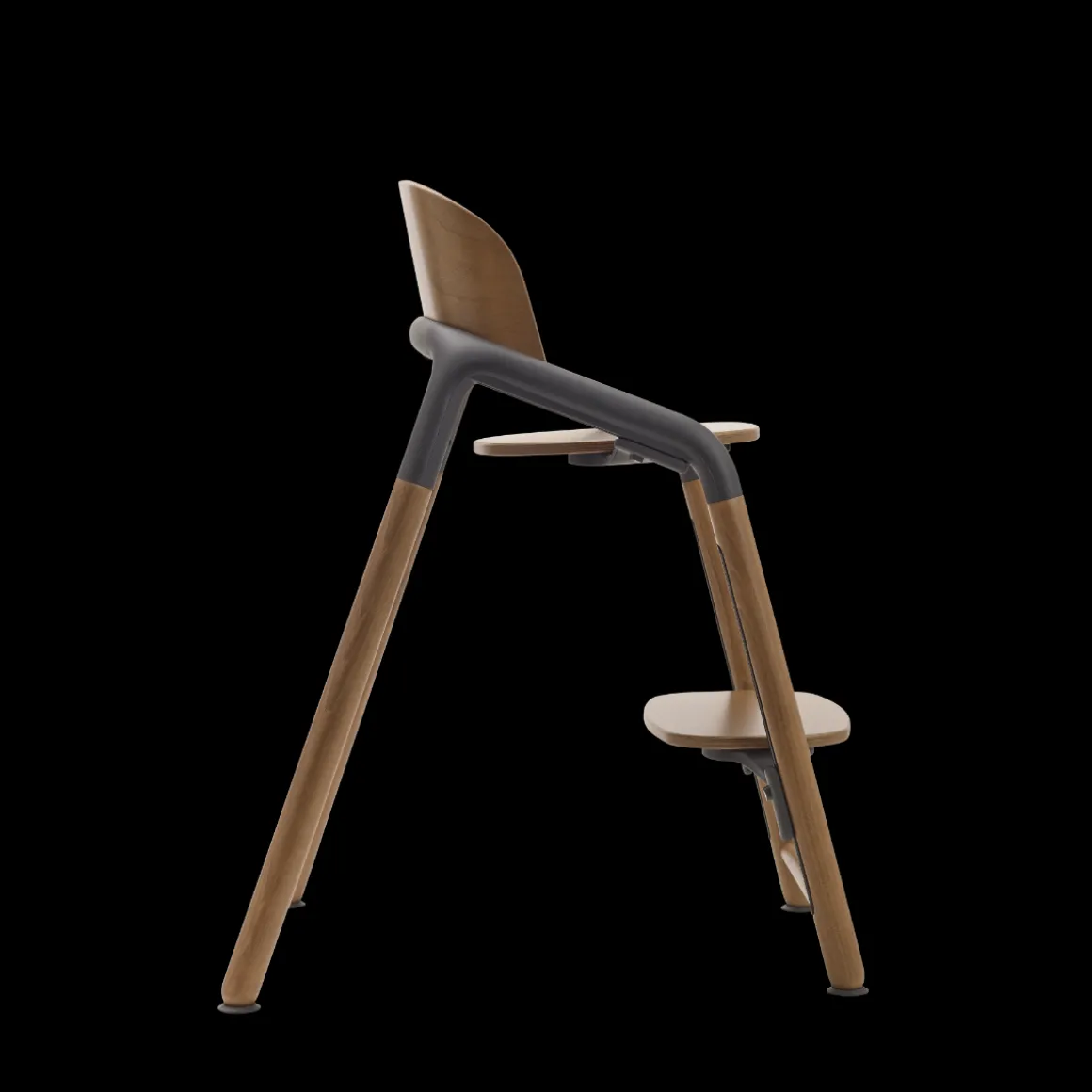 Bugaboo Kinderstoel Giraffe Warm Wood Grey