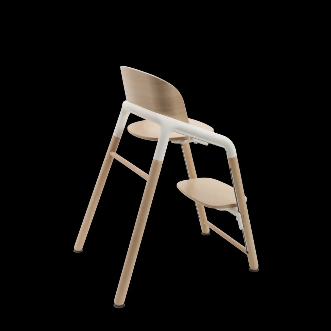 Bugaboo Kinderstoel Giraffe Neutral Wood White