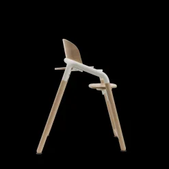 Bugaboo Kinderstoel Giraffe Neutral Wood White