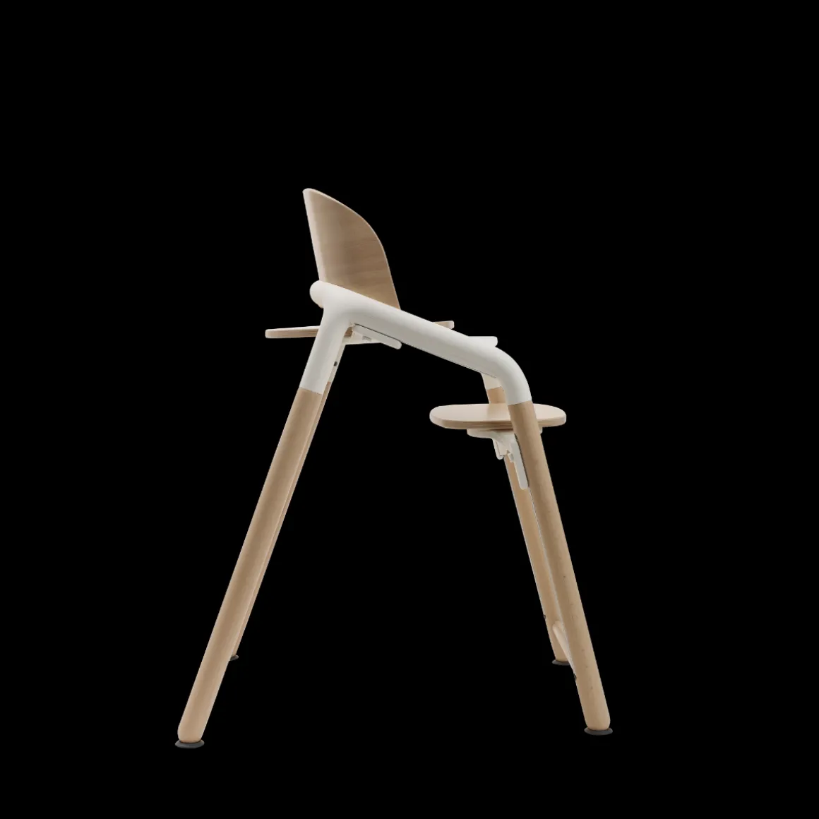 Bugaboo Kinderstoel Giraffe Neutral Wood White