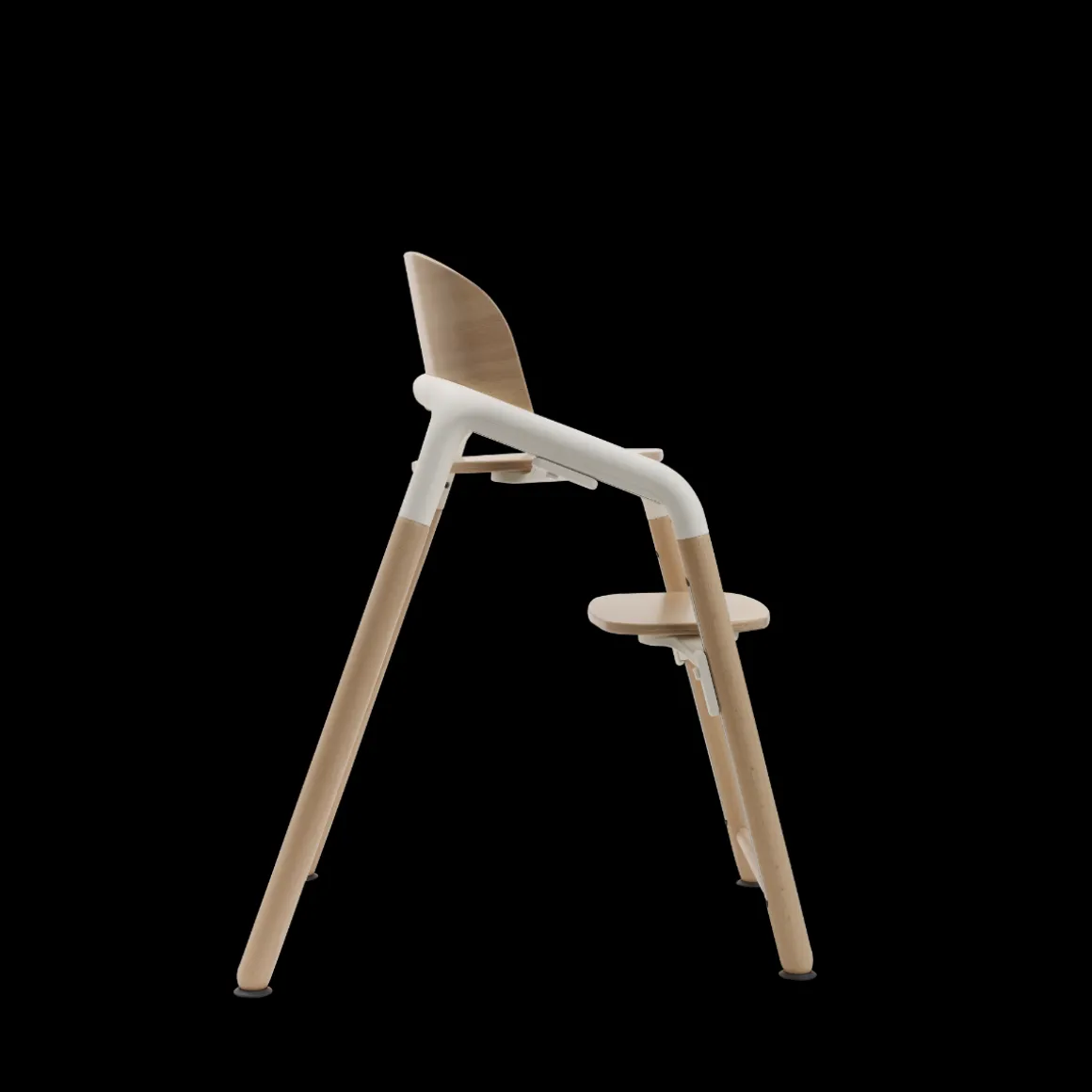 Bugaboo Kinderstoel Giraffe Neutral Wood White