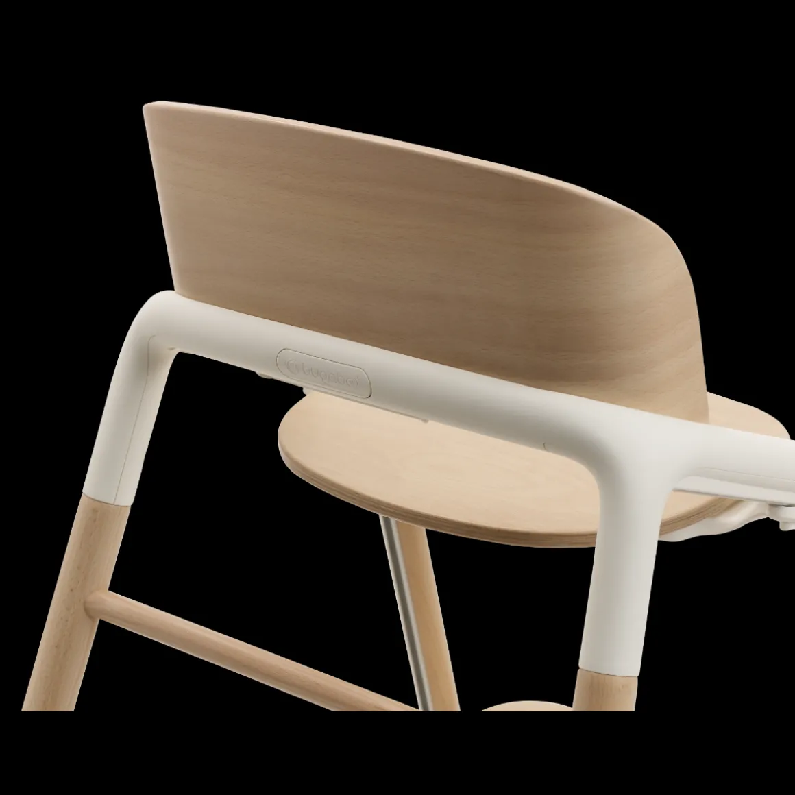 Bugaboo Kinderstoel Giraffe Neutral Wood White