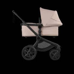 Bugaboo Kinderwagen 3 in 1 Fox 5 Renew Complete Black | Desert Taupe Melange + Bugaboo Autostoel Groep 0 Turtle Air by Nuna Black
