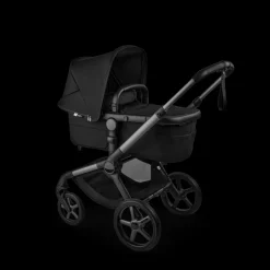 Bugaboo Kinderwagen 3 in 1 Fox 5 Renew Complete Black | Heritage Black + Cybex Autostoel Groep 0 Cloud T I Size Sepia Black