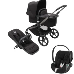 Bugaboo Kinderwagen 3 in 1 Fox 5 Compleet Graphite Midnight Black