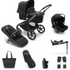 Bugaboo Kinderwagen 3 In 1 Fox 5 Compleet Graphite Midnight Black + Accessoires