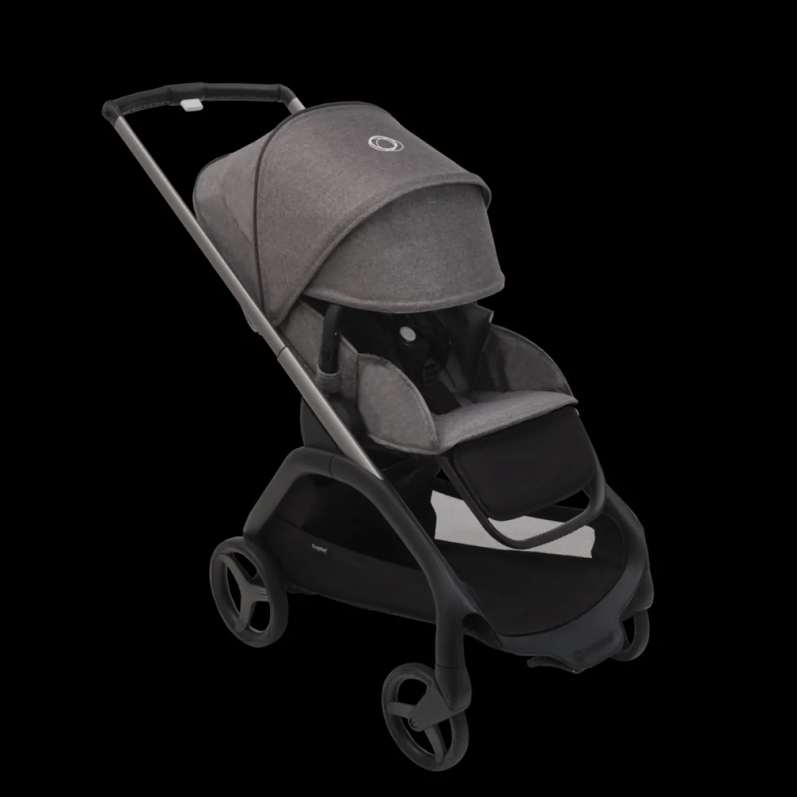 Bugaboo Kinderwagen 3 In 1 Dragonfly Graphite Grey Melange Inclusief Accessoires