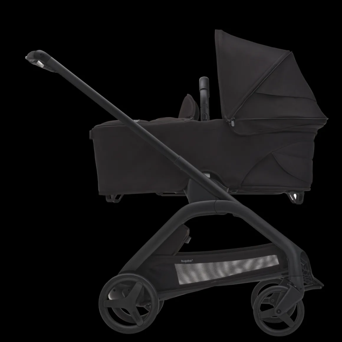 Bugaboo Kinderwagen 3 In 1 Dragonfly Black Midnight Black Inclusief Accessoires