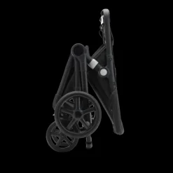 Bugaboo Kinderwagen 3 In 1 Fox Cub Compleet Black Midnight Black + Isofix Base + Autostoel Adapters