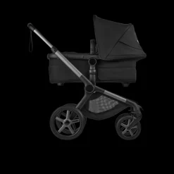 Bugaboo Kinderwagen 3 in 1 Fox 5 Renew Complete Black | Heritage Black + Bugaboo Autostoel Groep 0 Turtle Air by Nuna Black + Draaibare Isofix Base 360 + Autostoel adapters