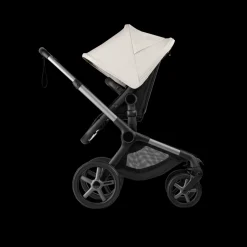 Bugaboo Kinderwagen 3 in 1 Fox 5 Renew Complete Black | Heritage Black Misty White + Cybex Autostoel Groep 0 Cloud T I Size Sepia Black