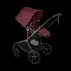 Bugaboo Kinderwagen Fox 5 Renew Ultieme Newborn Bundel Complete Black | Dark Cherry