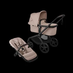 Bugaboo Kinderwagen Fox 5 Renew Essentiële Bundel Complete Black | Desert Taupe Melange