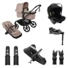 Bugaboo Kinderwagen Fox 5 Renew 3 in 1 Bundel Complete Black | Desert Taupe Melange