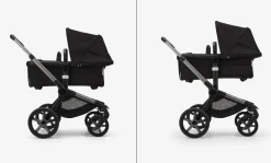 Bugaboo Kinderwagen Fox 5 Renew Essentiële Bundel Complete Black | Dark Cherry