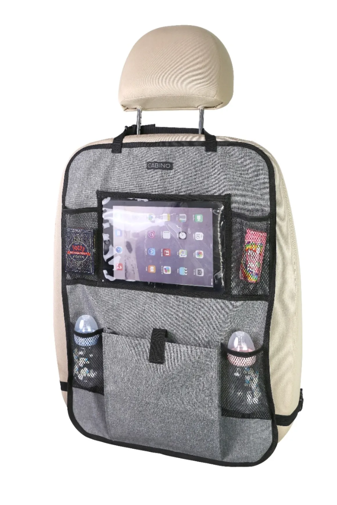 Cabino Autostoel Organizer Grijs