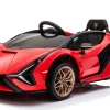Cabino Elektrische Kinderauto Lamborghini Sian Rood
