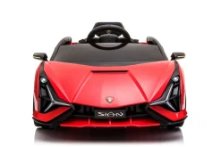 Cabino Elektrische Kinderauto Lamborghini Sian Rood