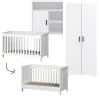 Cabino Meegroei Babykamer Mila Wit 3 Delig