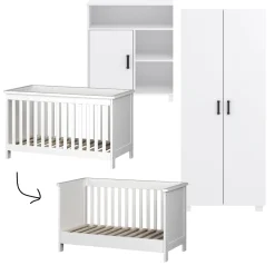 Cabino Meegroei Babykamer Mila Wit 3 Delig
