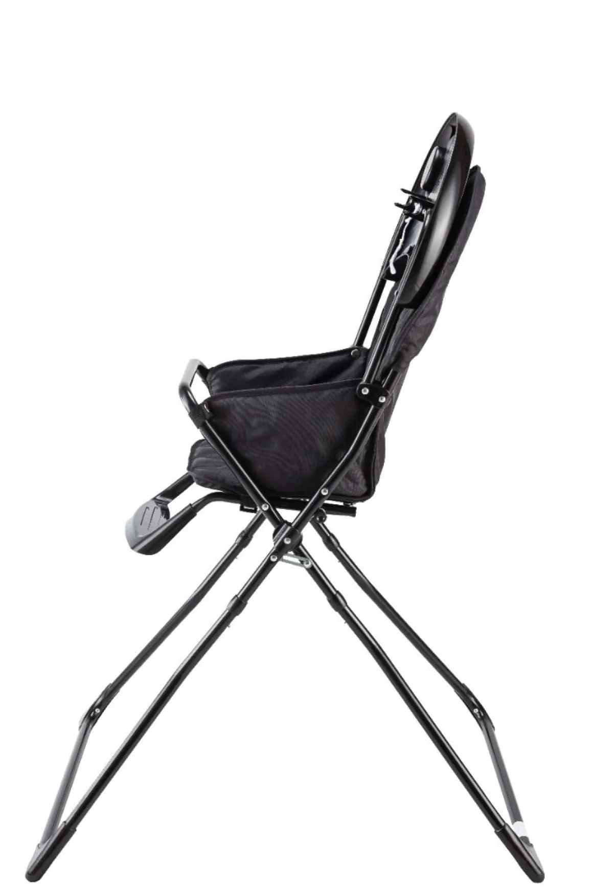 Cabino Opklapbare Kinderstoel Happy Zwart