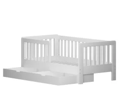 Cabino Peuterbed Met Lade Joan 70 x 140 cm Wit