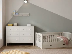 Cabino Peuterkamer Met Lade Joan Clay 2 Delig met Commode Bretagne