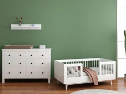 Cabino Peuterkamer Timo Wit 2 Delig met Bretagne Commode