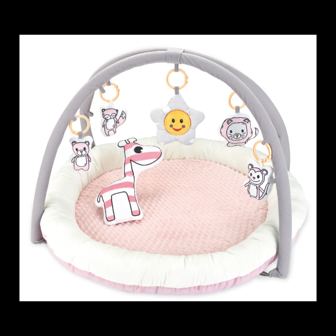 Cabino Speelkleed Babygym Roze