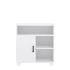 Cabino Tienerkamer Noel Wit 3 Delig met Commode Mila Wit en Mila Kledingkast Wit