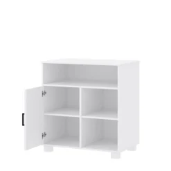 Cabino Tienerkamer Noel Wit 3 Delig met Commode Mila Wit en Mila Kledingkast Wit