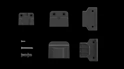 Cabino Traphek Oprolbaar Zwart