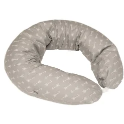 Cabino Voedingskussen XL Pijltjes Grijs