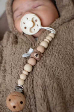 Chewies & More Clip Speenkoord Silicone Bear Navaho