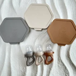 Chewies & More Fruitspeen Set Taupe Grey