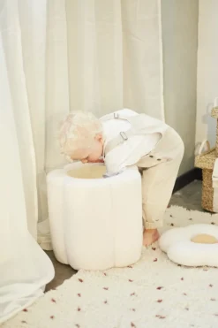 Childhome Bloem Poef + Toybox