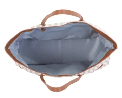 Childhome Family Bag Strepen - Nude/Terracotta