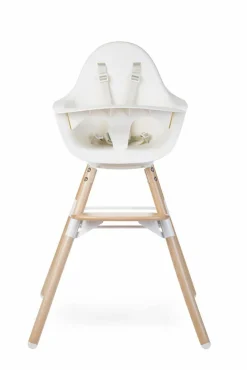 Childhome Kinderstoel Evolu One 80° Naturel/Wit 2 in 1
