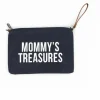 Childhome Mommy Clutch Blauw/Wit