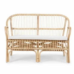 Childhome Rotan Kinderbank Montana Met Kussen Naturel