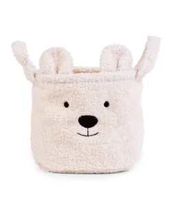 Childhome Teddy Basket 25x20x20 Off White