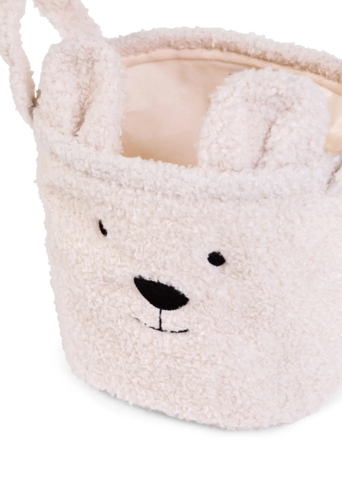 Childhome Teddy Basket 25x20x20 Off White