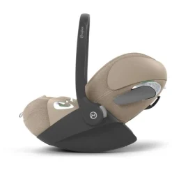 Cybex Autostoel Groep 0 Cloud T I Size Plus Cozy Beige + Cybex Draaibare Base T Black