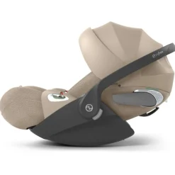 Cybex Autostoel Groep 0 Cloud T I Size Plus Cozy Beige + Cybex Draaibare Base T Black